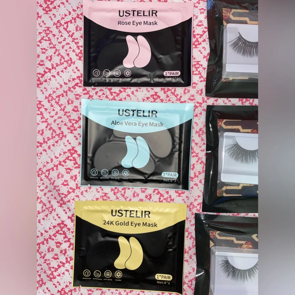 USTELIR Eye Masks and False Eyelashes Set - Picture 2 of 3